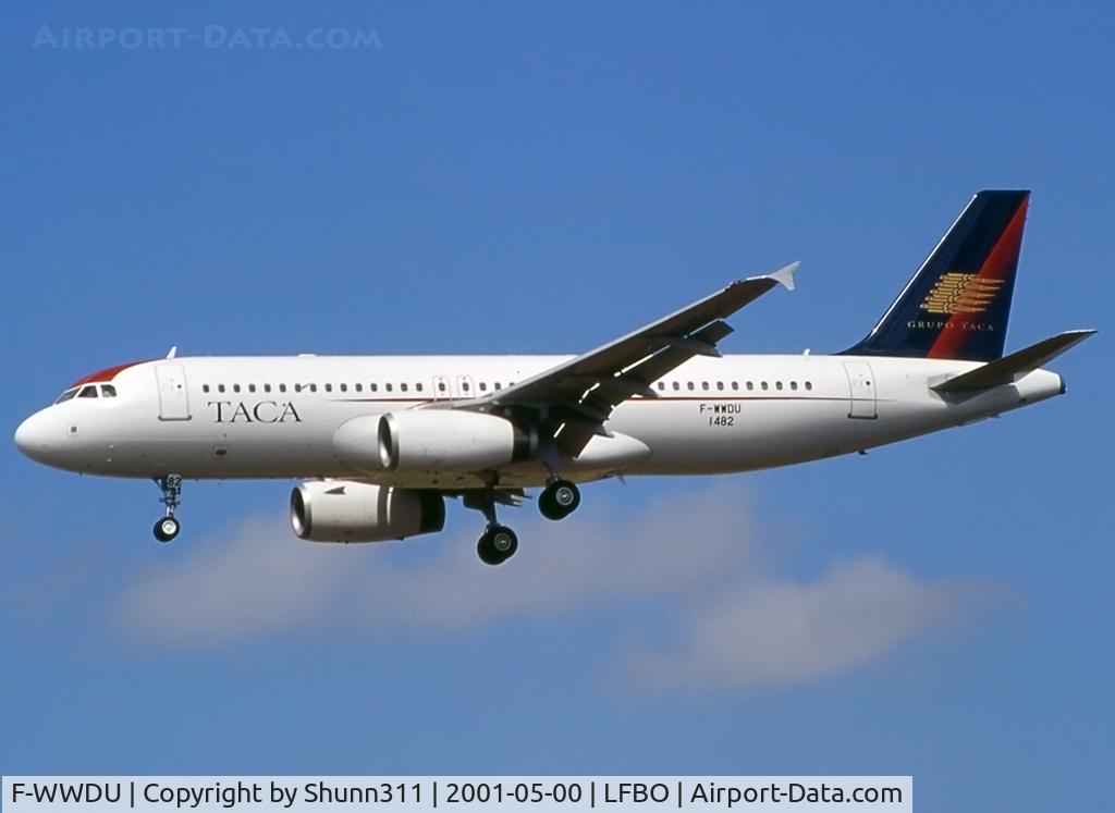 F-WWDU, 2001 Airbus A320-233 C/N 1482, C/n 1482 - To be N482TA