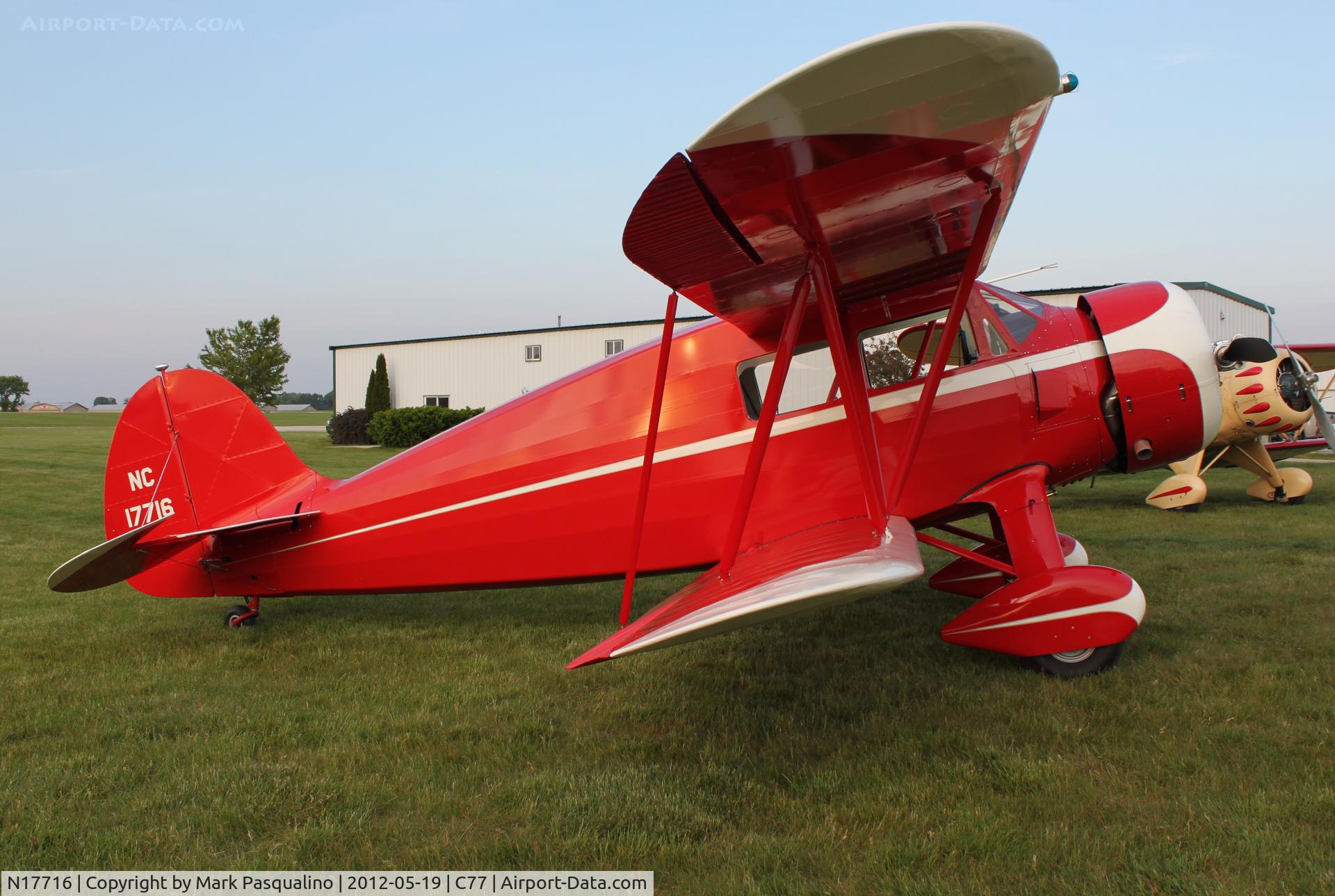 N17716, 1937 Waco YKS-7 C/N 4623, Waco YKS-7