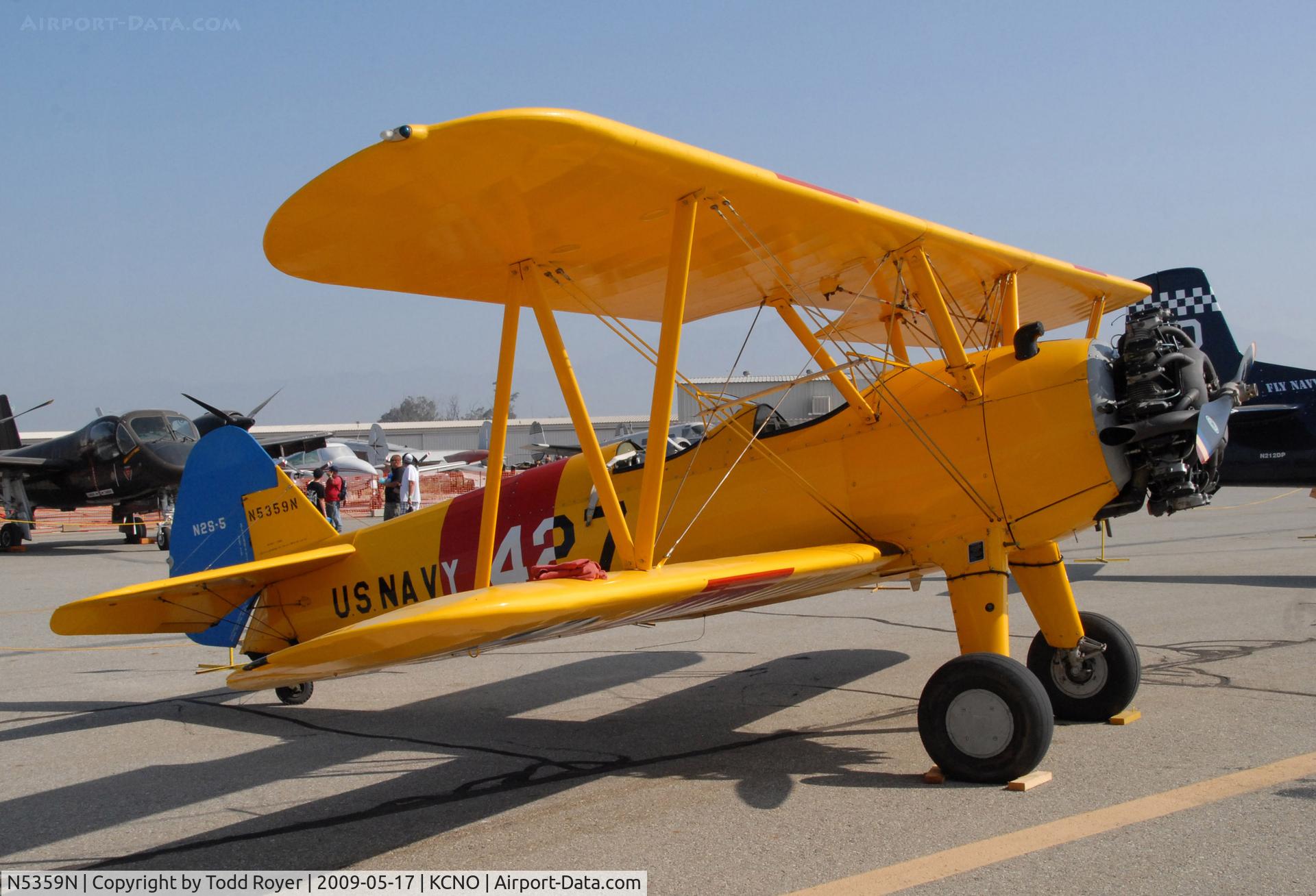 N5359N, Boeing E75 C/N 75-5522, Chino Airshow 2009