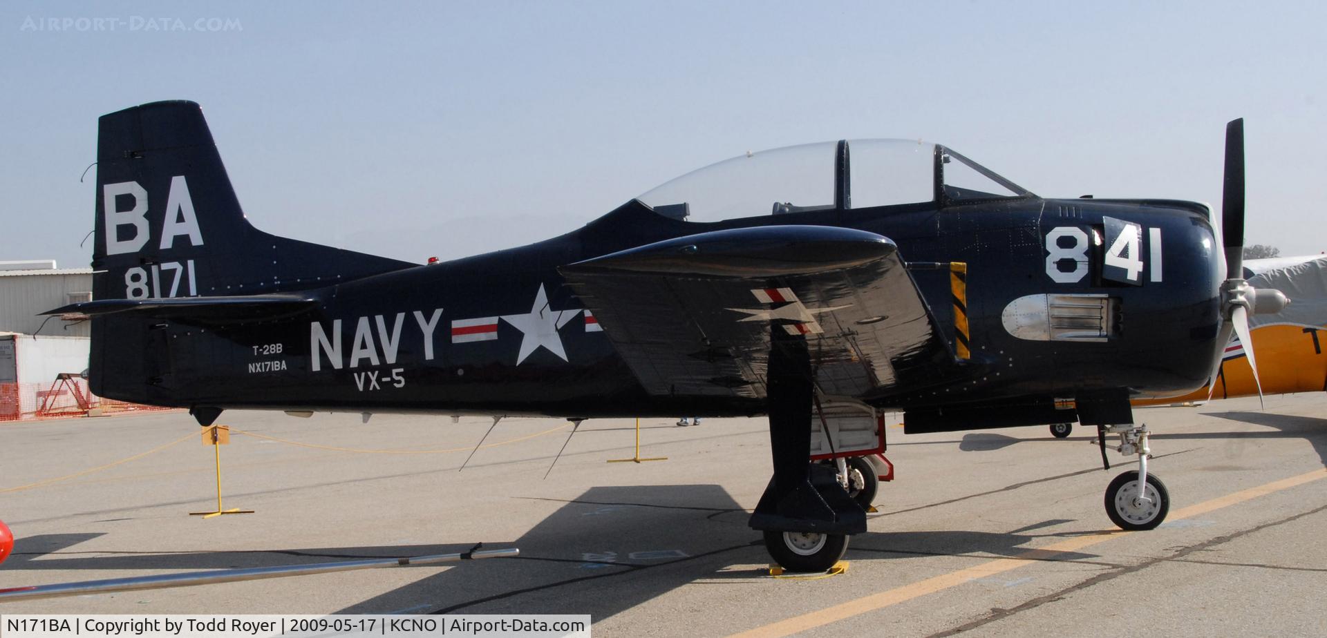 N171BA, 1954 North American T-28B Trojan C/N 200-242 (138171), Chino Airshow 2009