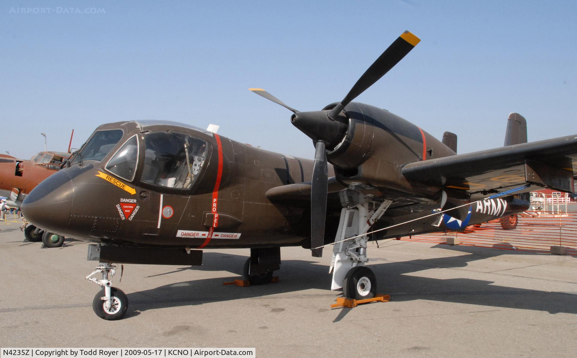 N4235Z, 1959 Grumman OV-1A Mohawk C/N Not found (2), Chino Airshow 2009