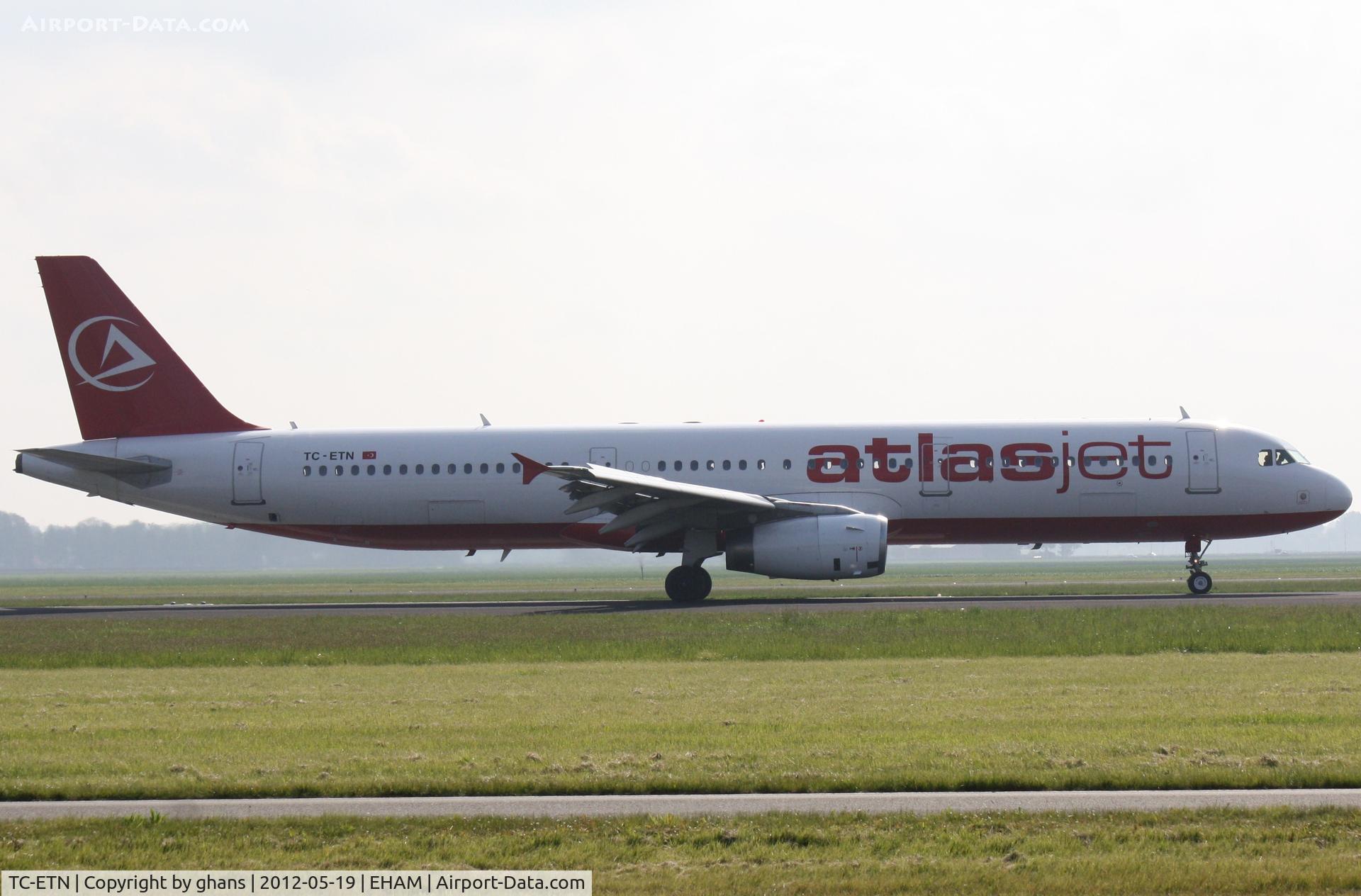 TC-ETN, 1996 Airbus A321-131 C/N 614, Atlas Jet