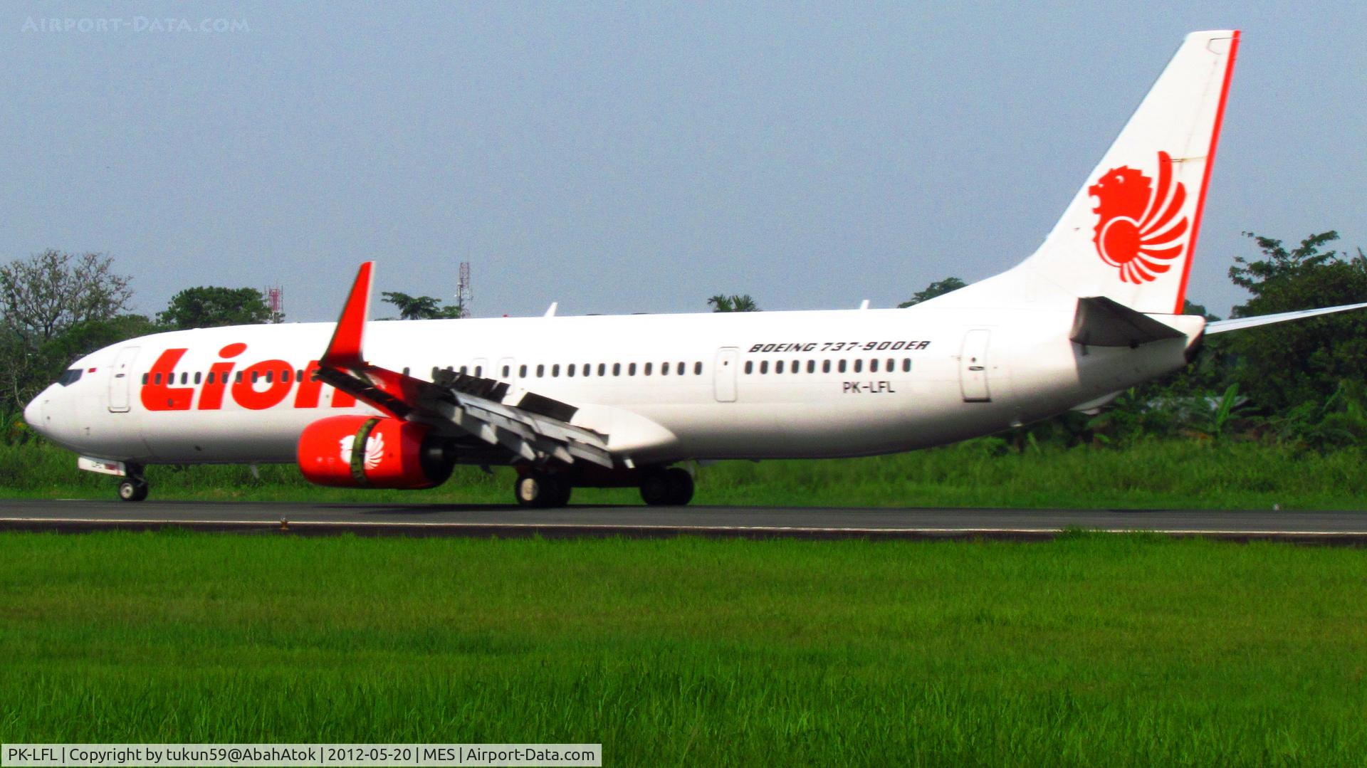 PK-LFL, 2007 Boeing 737-9PG(ER) C/N 35714, Lion Airlines
