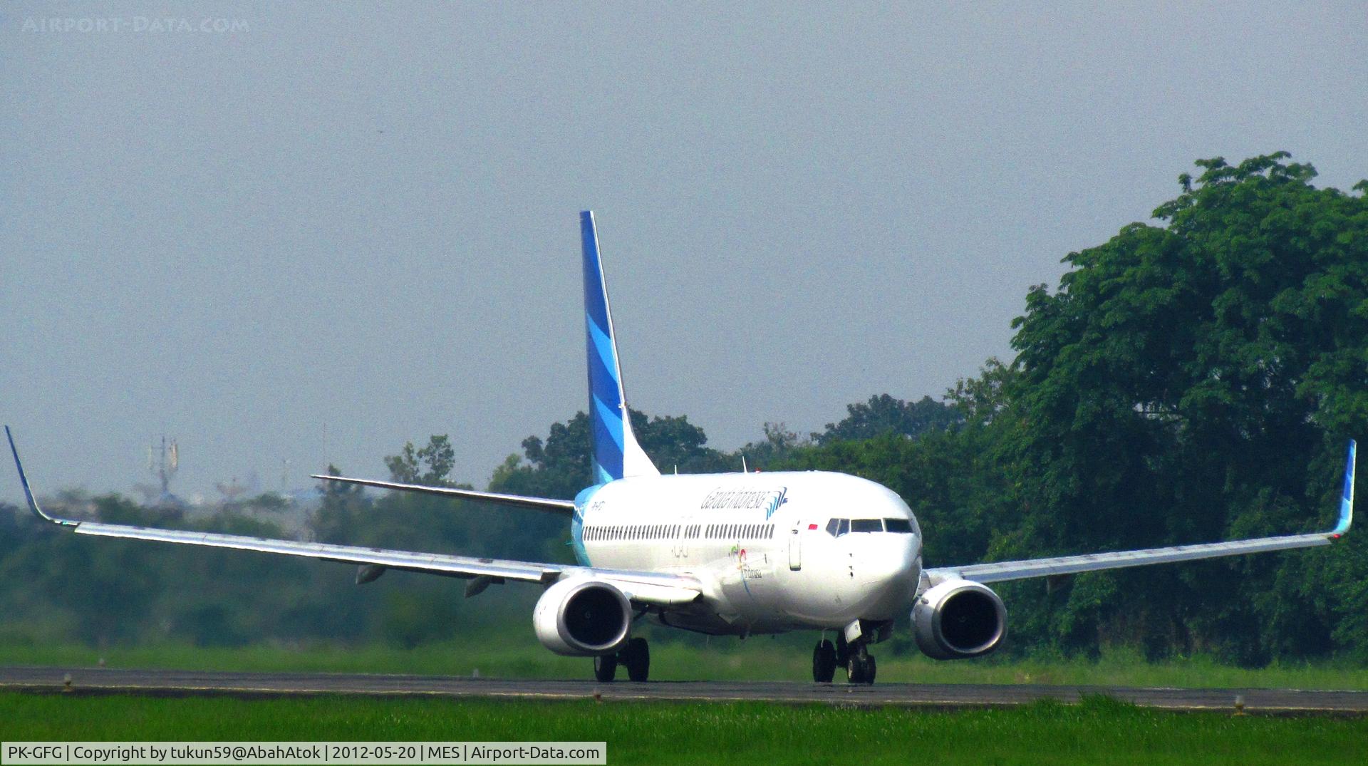 PK-GFG, 2010 Boeing 737-8BK C/N 37819/3402, Garuda Indonesia