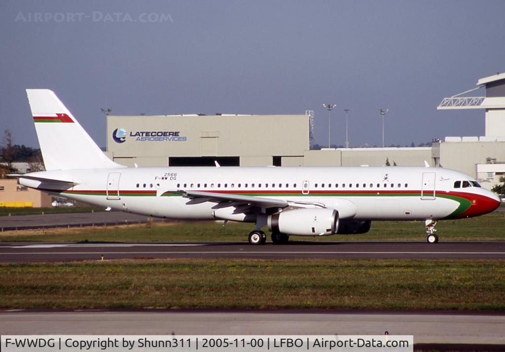 F-WWDG, 2005 Airbus A320-233 C/N 2566, C/n 2566 - To be A4O-AA... Not in full titles