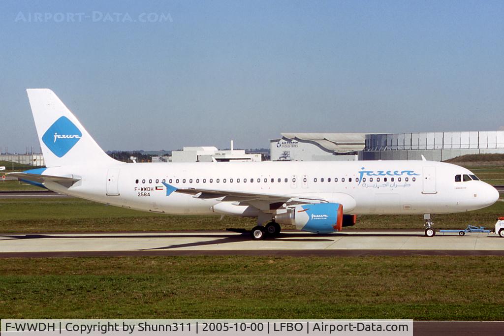 F-WWDH, 2005 Airbus A320-214 C/N 2584, C/n 2584 - To be 9K-CAB