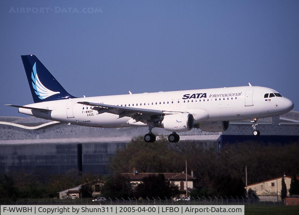 F-WWBH, 2005 Airbus A320-214 C/N 2425, C/n 2425 - To CS-DKL