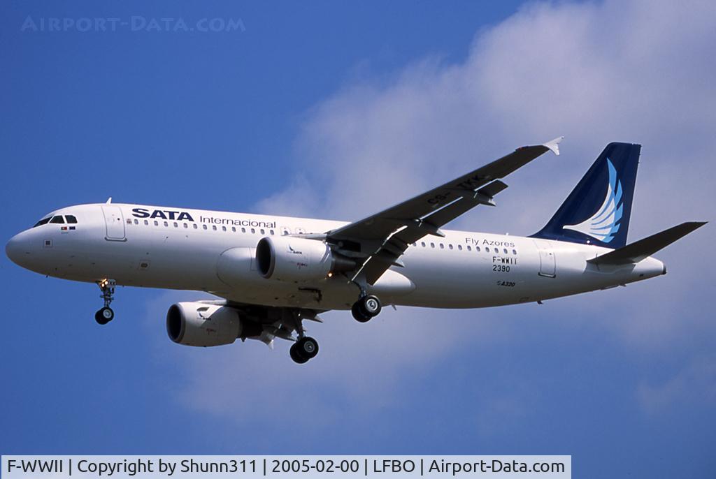 F-WWII, 2005 Airbus A320-214 C/N 2390, C/n 2390 - To be CS-TKK