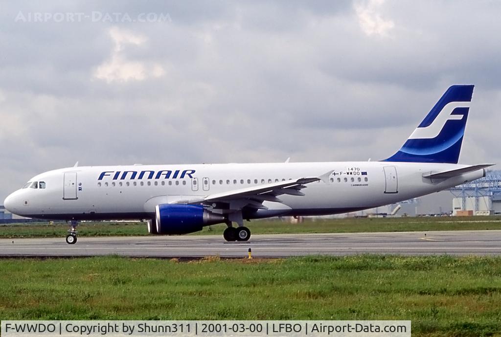 F-WWDO, 2001 Airbus A320-214 C/N 1470, C/n 1470 - To be OH-LXB