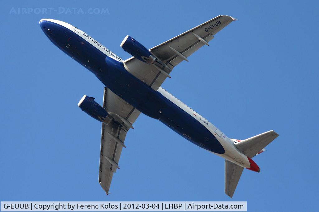 G-EUUB, 2002 Airbus A320-232 C/N 1689, Ferihegy
