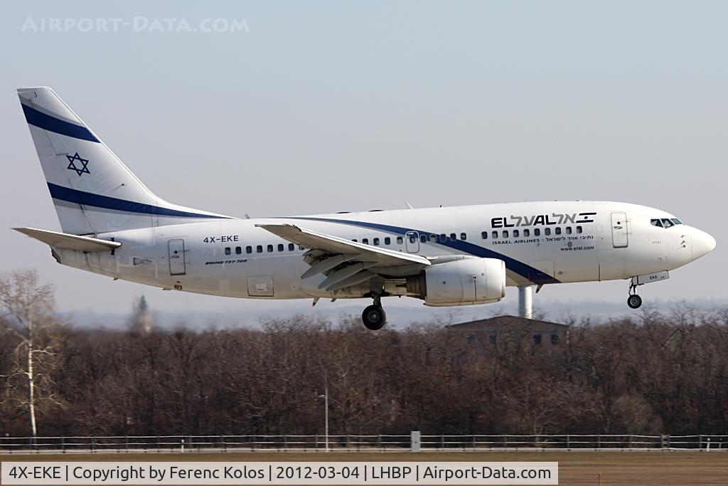 4X-EKE, Boeing 737-758 C/N 29961, Ferihegy