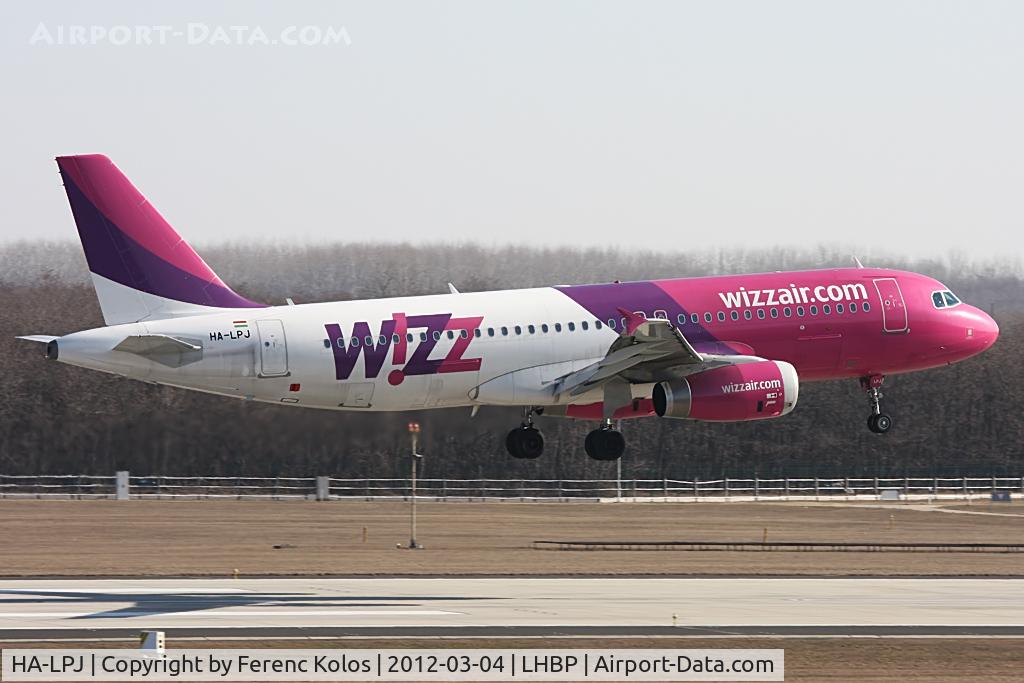 HA-LPJ, 2007 Airbus A320-232 C/N 3127, Ferihegy