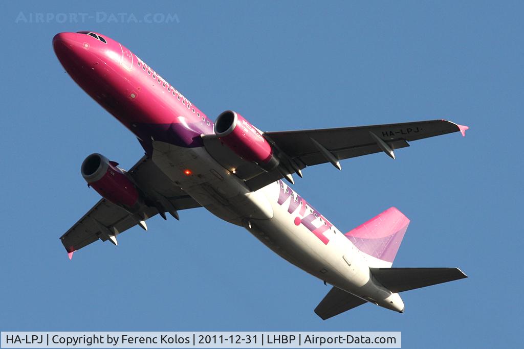 HA-LPJ, 2007 Airbus A320-232 C/N 3127, Ferihegy