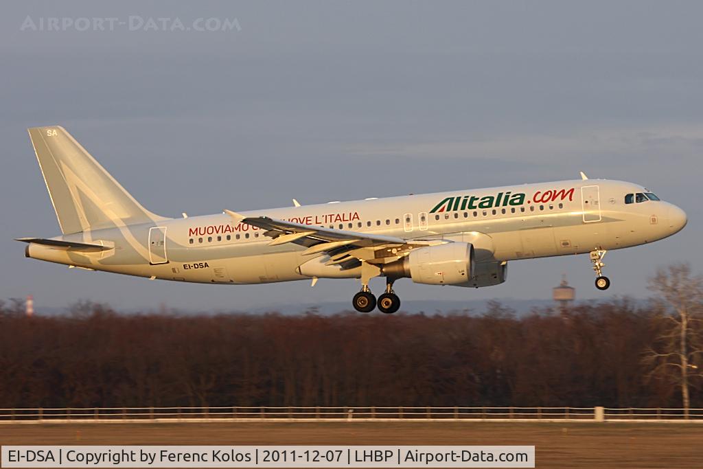 EI-DSA, 2006 Airbus A320-216 C/N 2869, Ferihegy