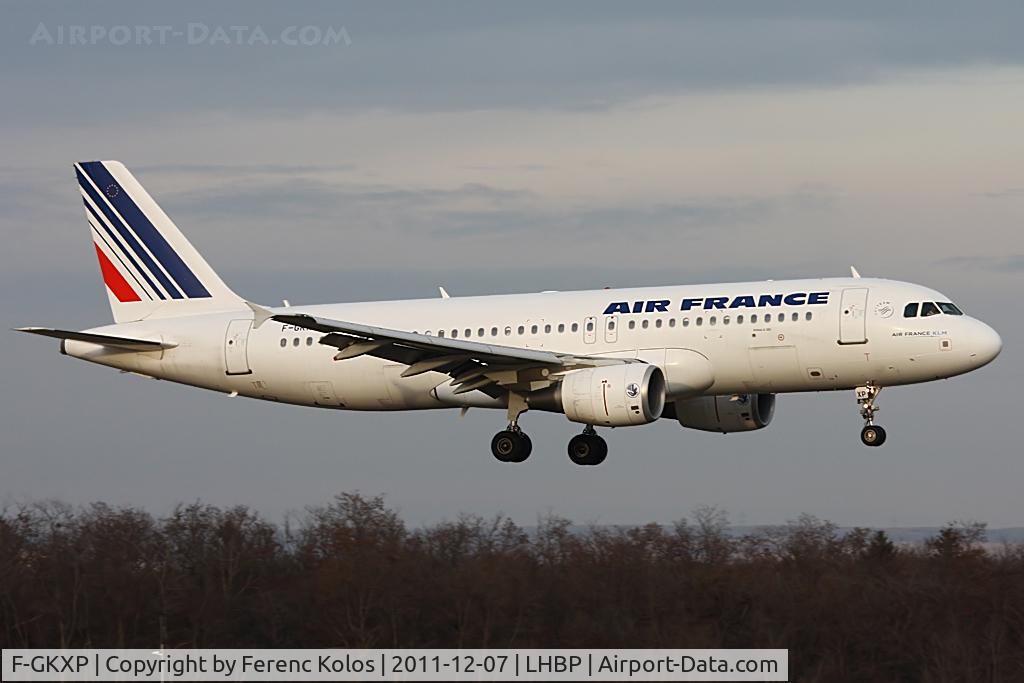 F-GKXP, 2008 Airbus A320-214 C/N 3470, Ferihegy