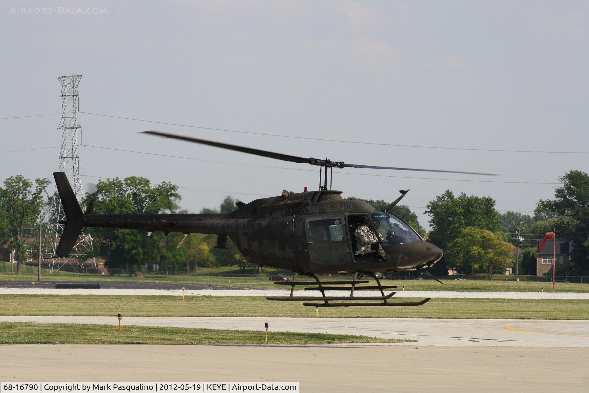 68-16790, 1968 Bell OH-58A-BF Kiowa C/N 40104, Bell OH-58A