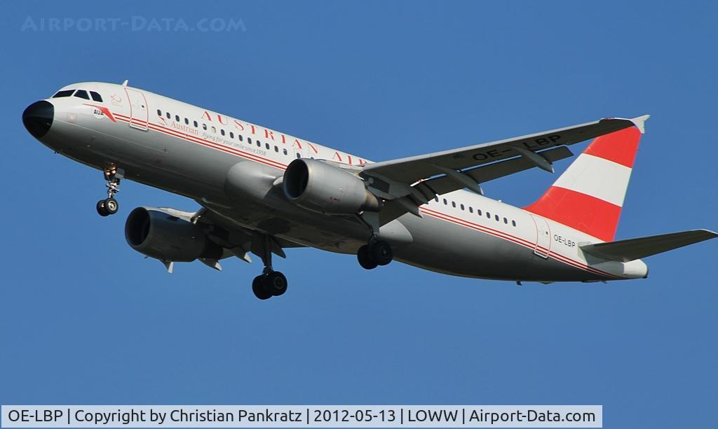 OE-LBP, 1998 Airbus A320-214 C/N 797, Austrian Airlines 