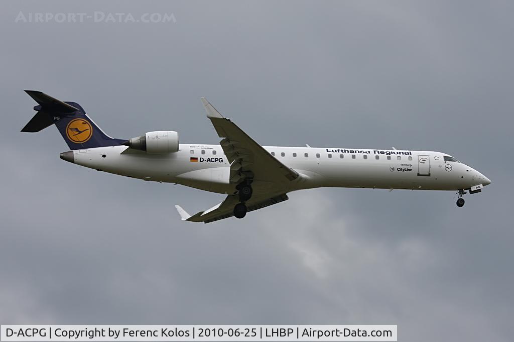 D-ACPG, 2002 Canadair CRJ-701ER (CL-600-2C10) Regional Jet C/N 10034, Ferihegy