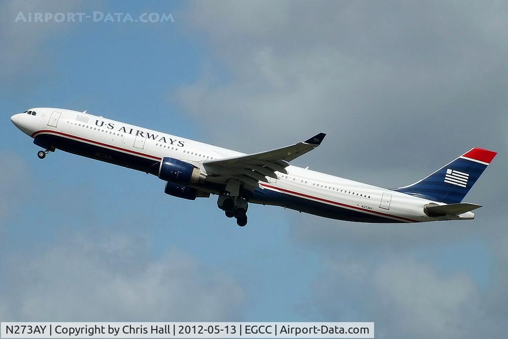 N273AY, 2000 Airbus A330-323 C/N 337, US Airways