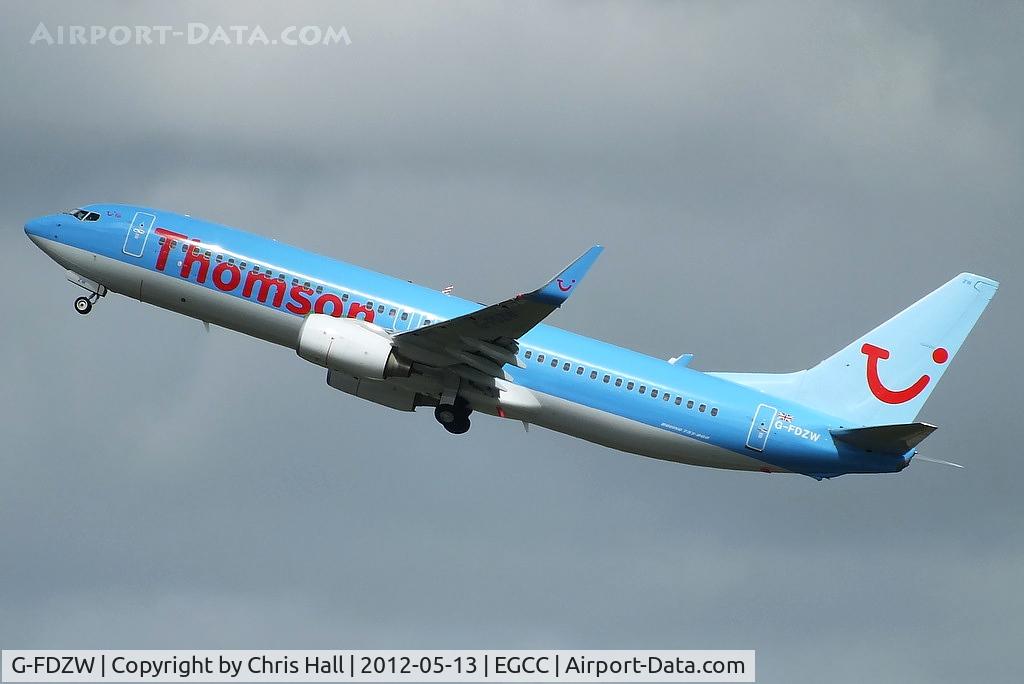 G-FDZW, 2011 Boeing 737-8K5 C/N 37254, Thomson