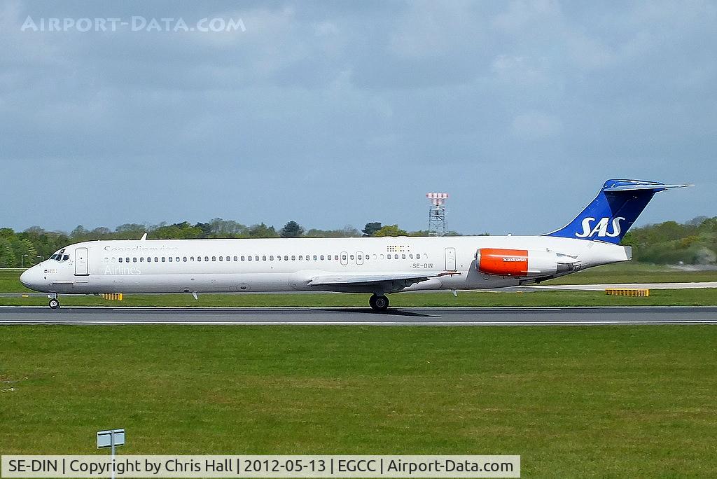 SE-DIN, 1990 McDonnell Douglas MD-82 (DC-9-82) C/N 49999, scandinavian