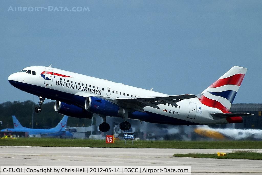 G-EUOI, 2001 Airbus A319-131 C/N 1606, British Airways