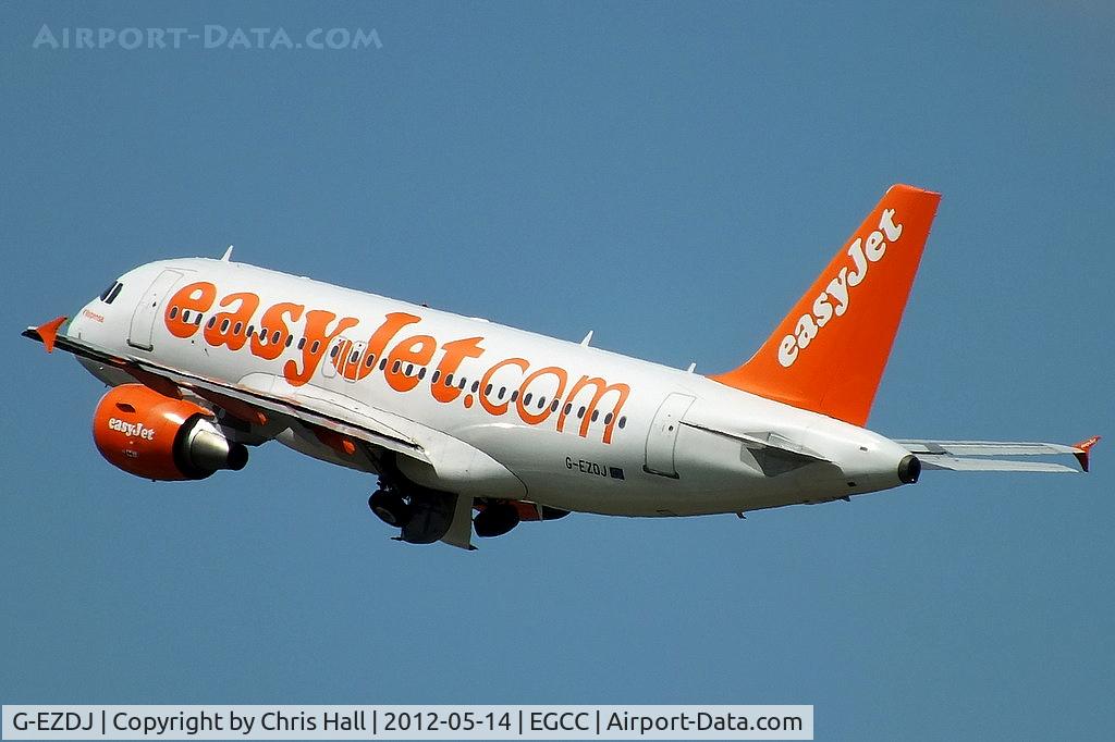 G-EZDJ, 2008 Airbus A319-111 C/N 3544, easyJet