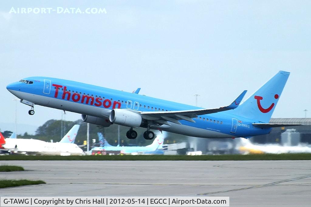 G-TAWG, 2012 Boeing 737-8K5 C/N 37266, Thomson
