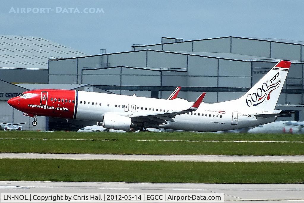 LN-NOL, 2009 Boeing 737-8Q8 C/N 37159, Norwegian Air Shuttle in 6000th B737 colour scheme