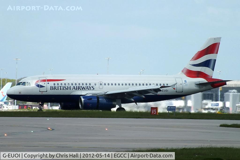 G-EUOI, 2001 Airbus A319-131 C/N 1606, British Airways