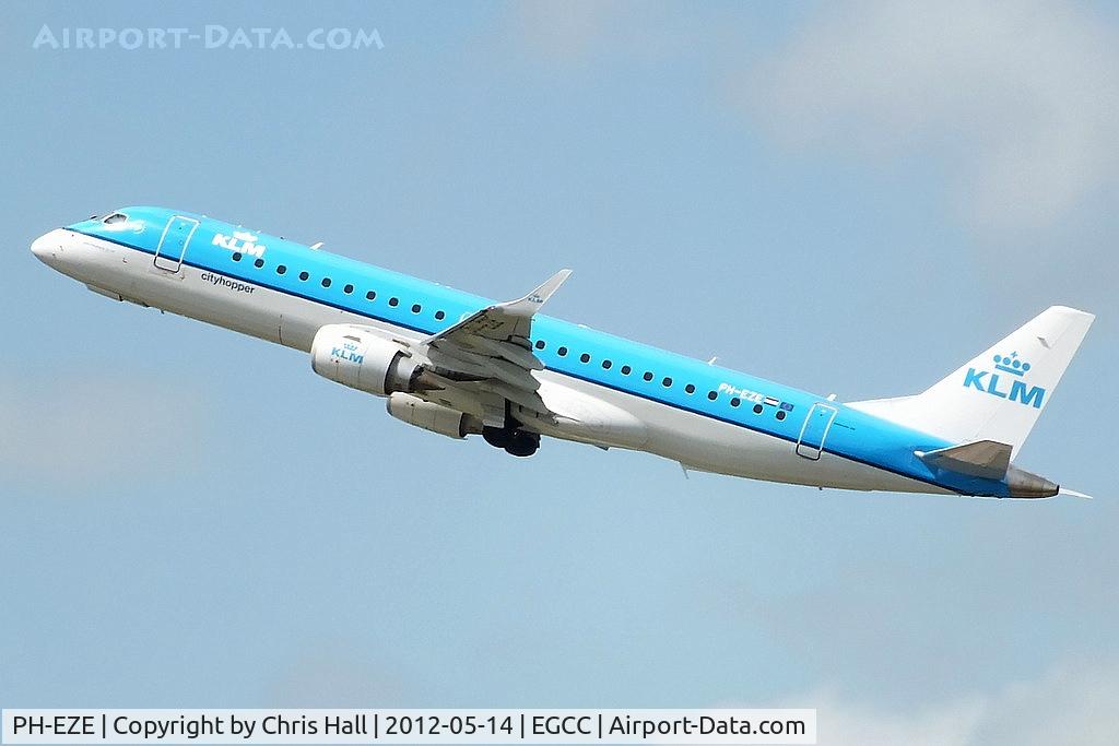 PH-EZE, 2009 Embraer 190LR (ERJ-190-100LR) C/N 19000288, KLM