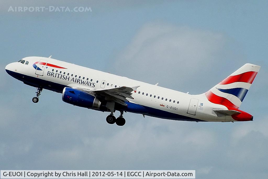 G-EUOI, 2001 Airbus A319-131 C/N 1606, British Airways