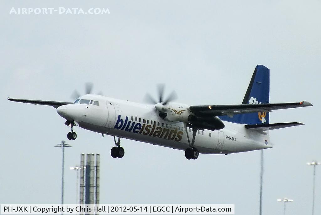 PH-JXK, 1991 Fokker 50 C/N 20233, Blue Island