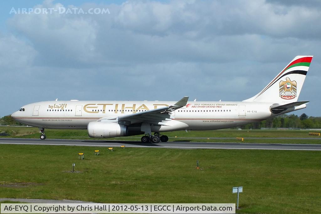 A6-EYQ, 2007 Airbus A330-243 C/N 868, Etihad
