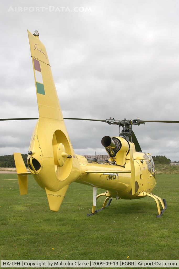 HA-LFH, 1979 Aerospatiale SA-342J Gazelle C/N 1775, Aerospatiale SA-342J Gazelle, Breighton Airfield, September 2009.