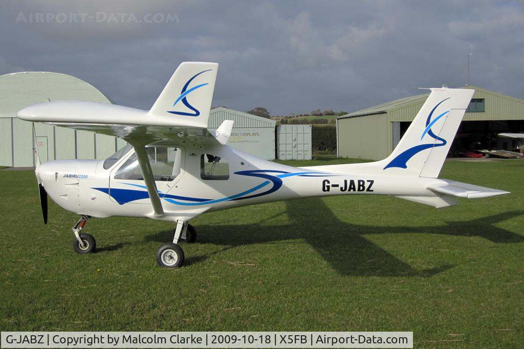G-JABZ, 2005 Jabiru UL-450 C/N PFA 274A-14289, Jabiru UL450, Fishburn Airfield, October 2009.