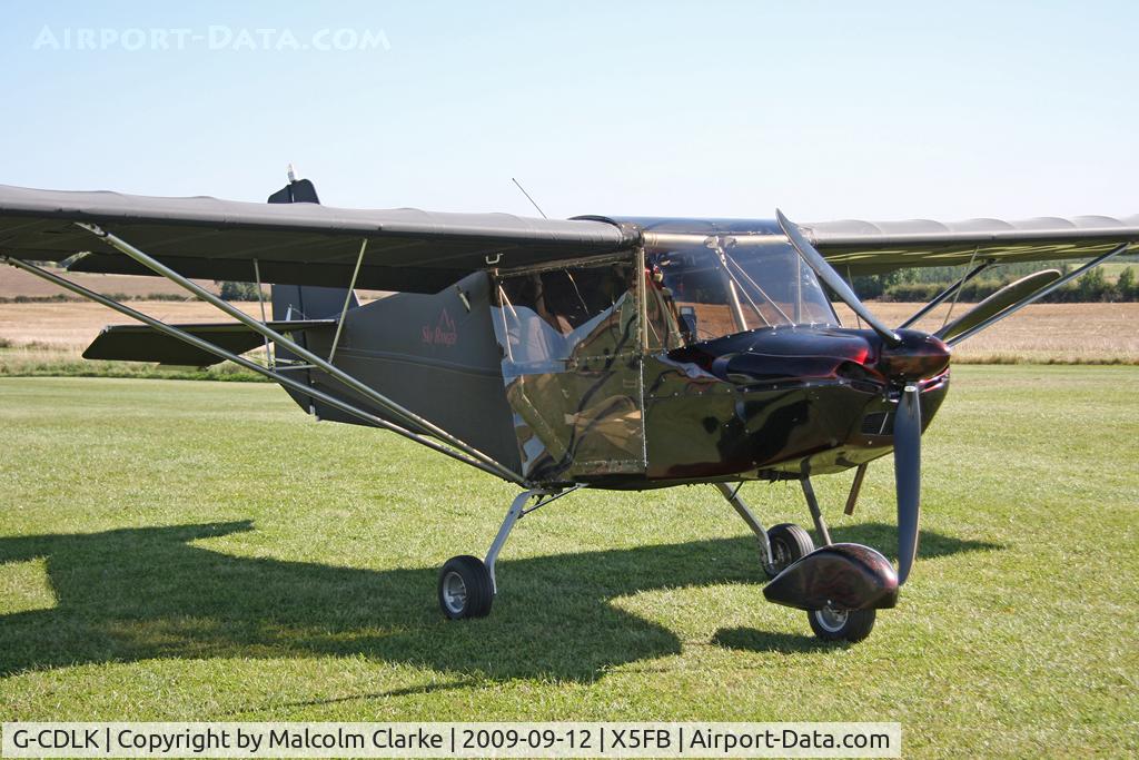 G-CDLK, 2005 Best Off Skyranger Swift 912S(1) C/N BMAA/HB/452, Best Off Skyranger 912S-1, Fishburn Airfield, September 2009.