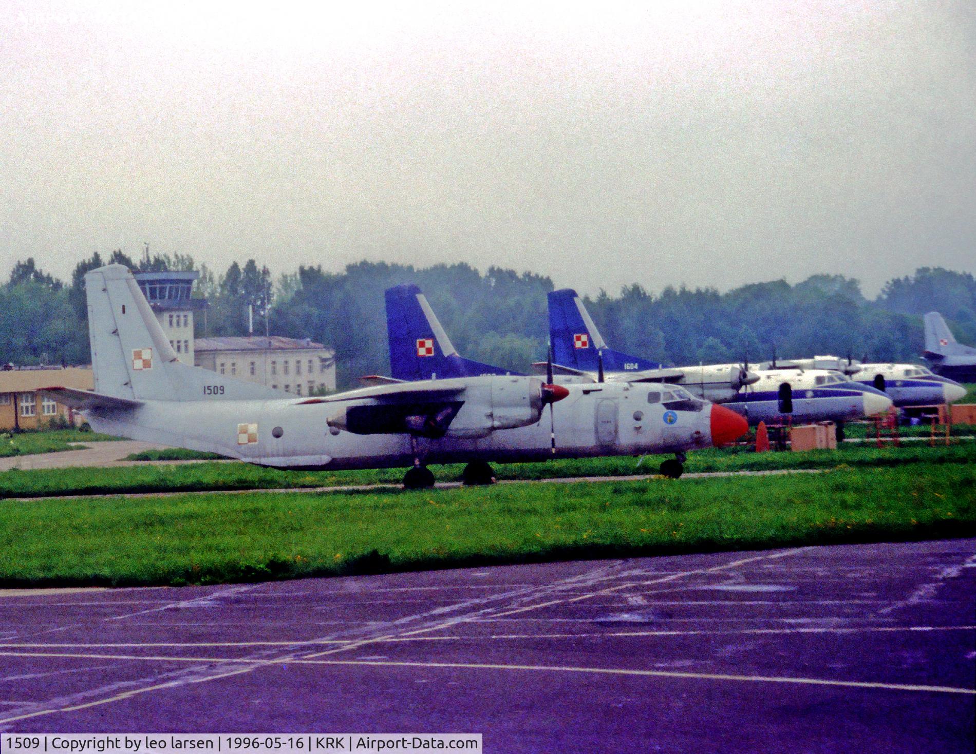 1509, Antonov An-26 C/N 1509, Krakow  Poland 16.5.96