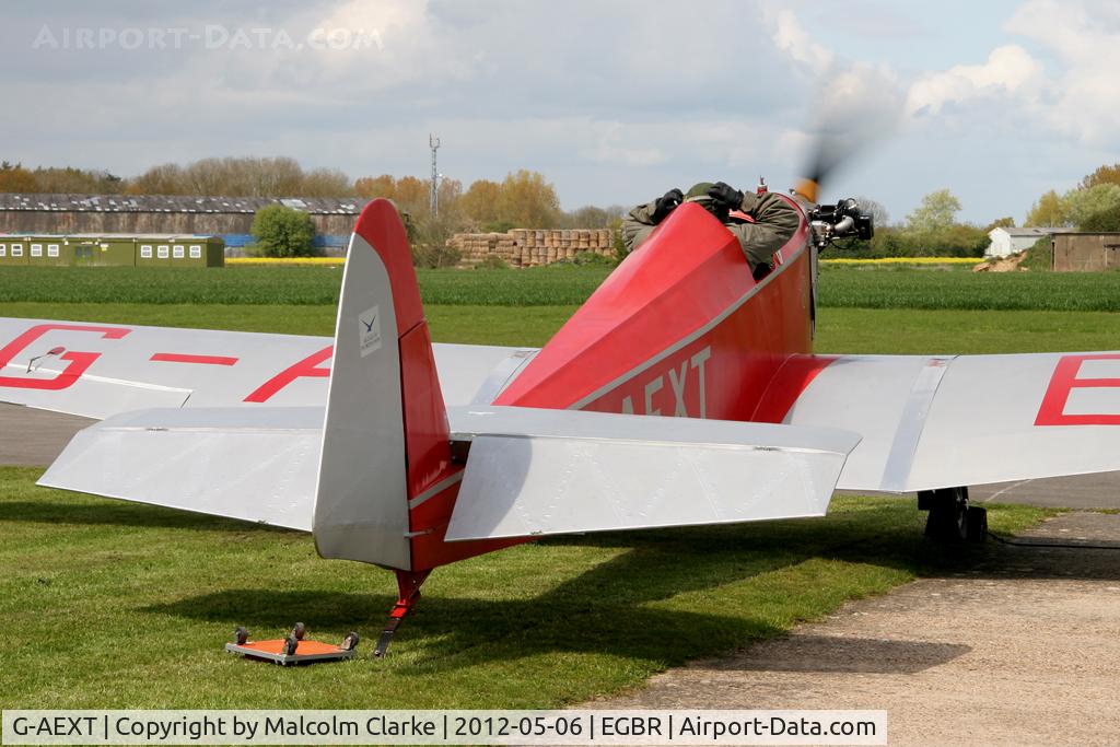 G-AEXT, 1937 Dart Kitten II C/N 123, Dart Kitten II at Breighton Airfield's 2012 May-hem Fly-In.