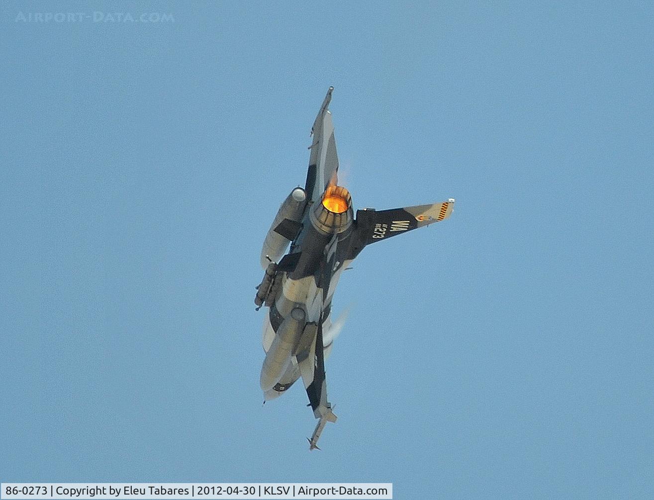 86-0273, 1986 General Dynamics F-16C Fighting Falcon C/N 5C-379, Taken during Jaded Thunder at Nellis Air Force Base, Nevada.