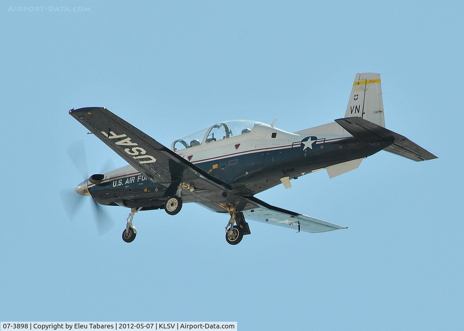 07-3898, 2007 Raytheon T-6A Texan II C/N PT-457, Taken during Jaded Thunder at Nellis Air Force Base, Nevada.