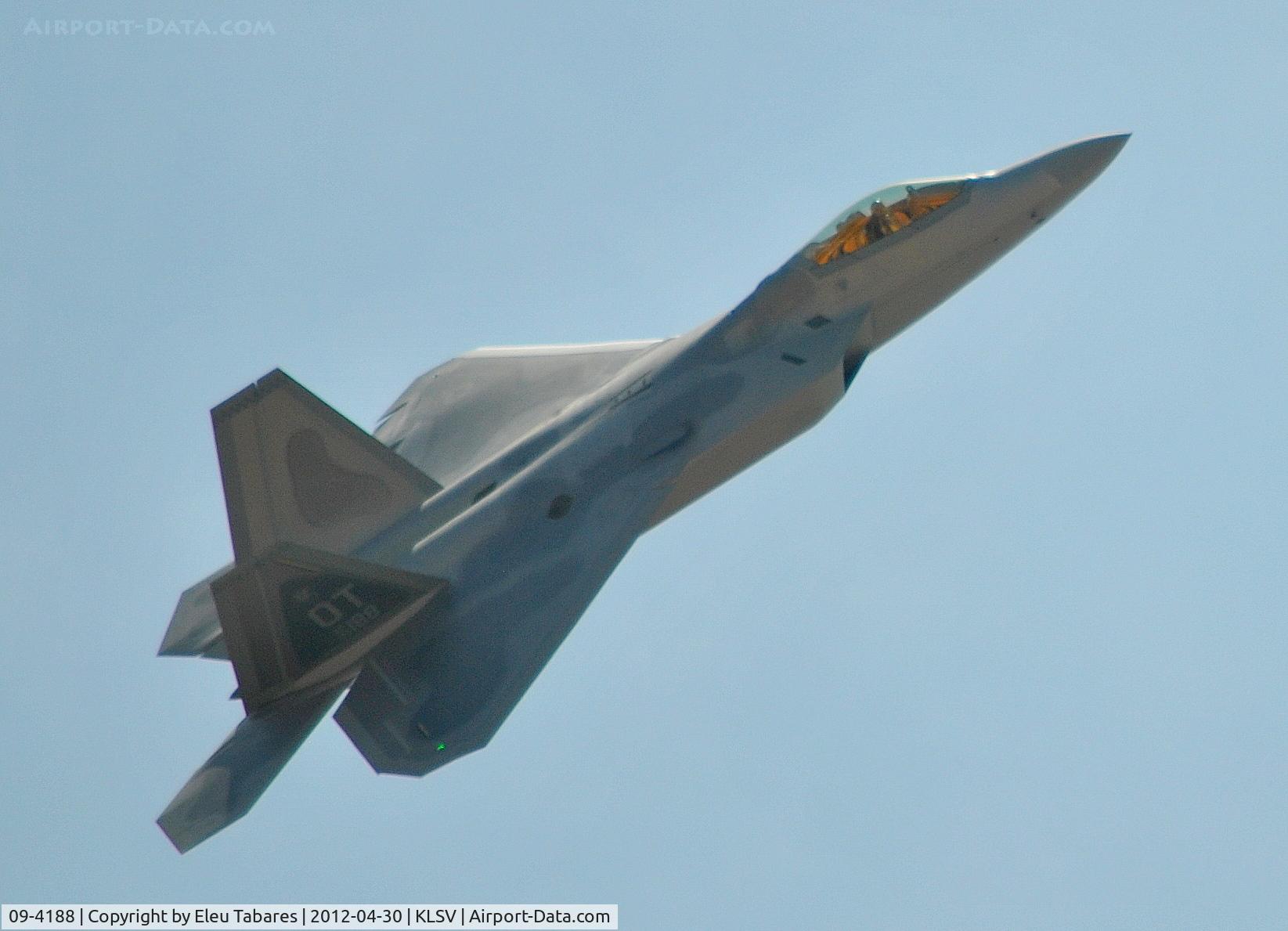 09-4188, Lockheed Martin F-22A Raptor C/N 4188, Taken during Jaded Thunder at Nellis Air Force Base, Nevada.