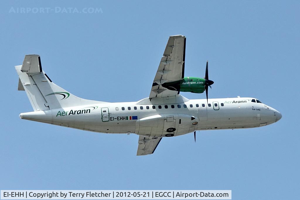 EI-EHH, 1990 ATR 42-300 C/N 196, Aer Arran ATR at Manchester