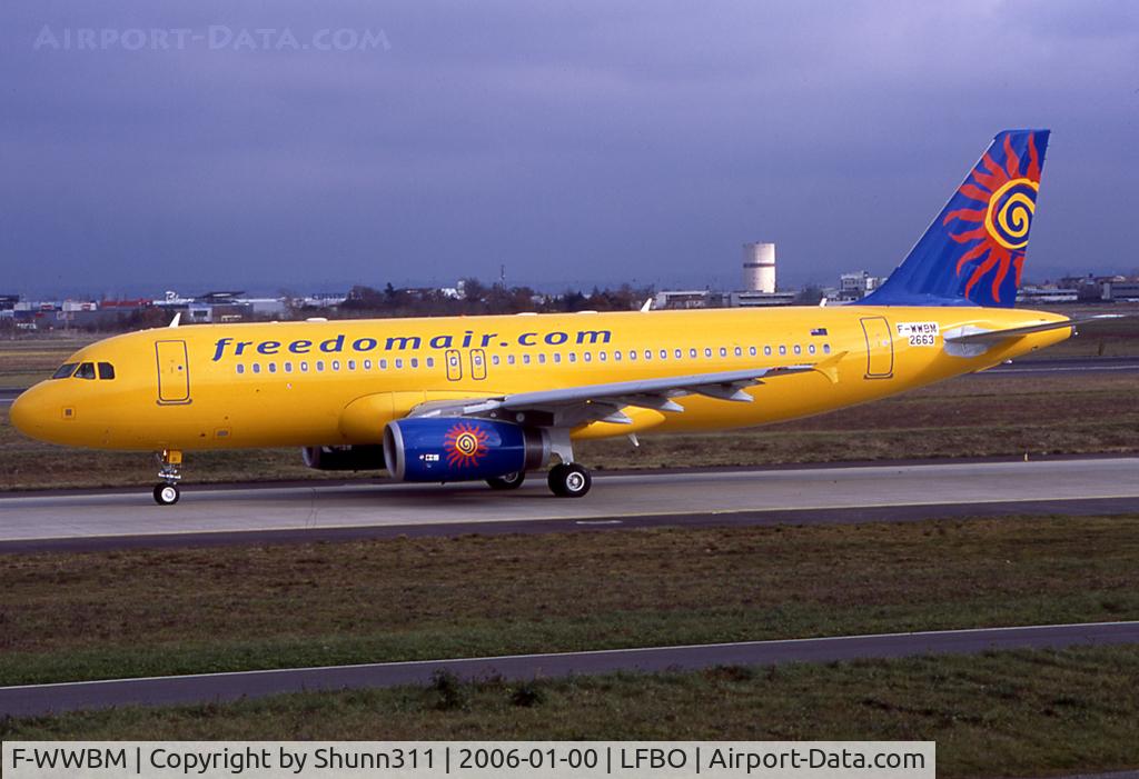 F-WWBM, 2006 Airbus A320-232 C/N 2663, C/n 2663 - To ZK-OJO
