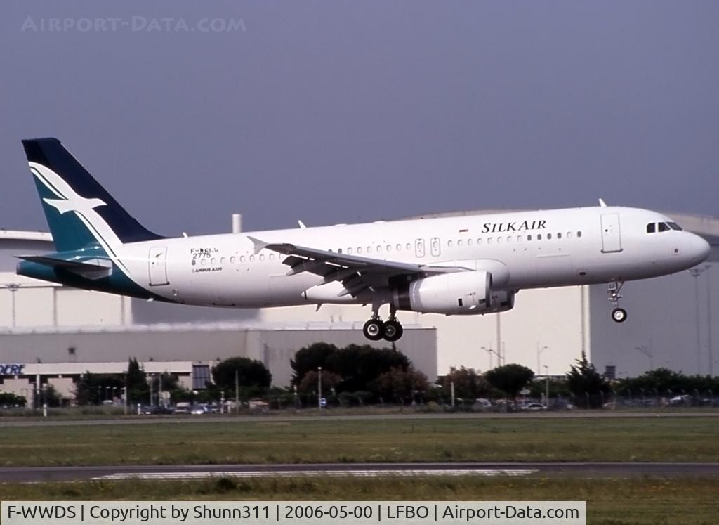 F-WWDS, 2006 Airbus A320-232 C/N 2775, C/n 2775 - To be 9V-SLI