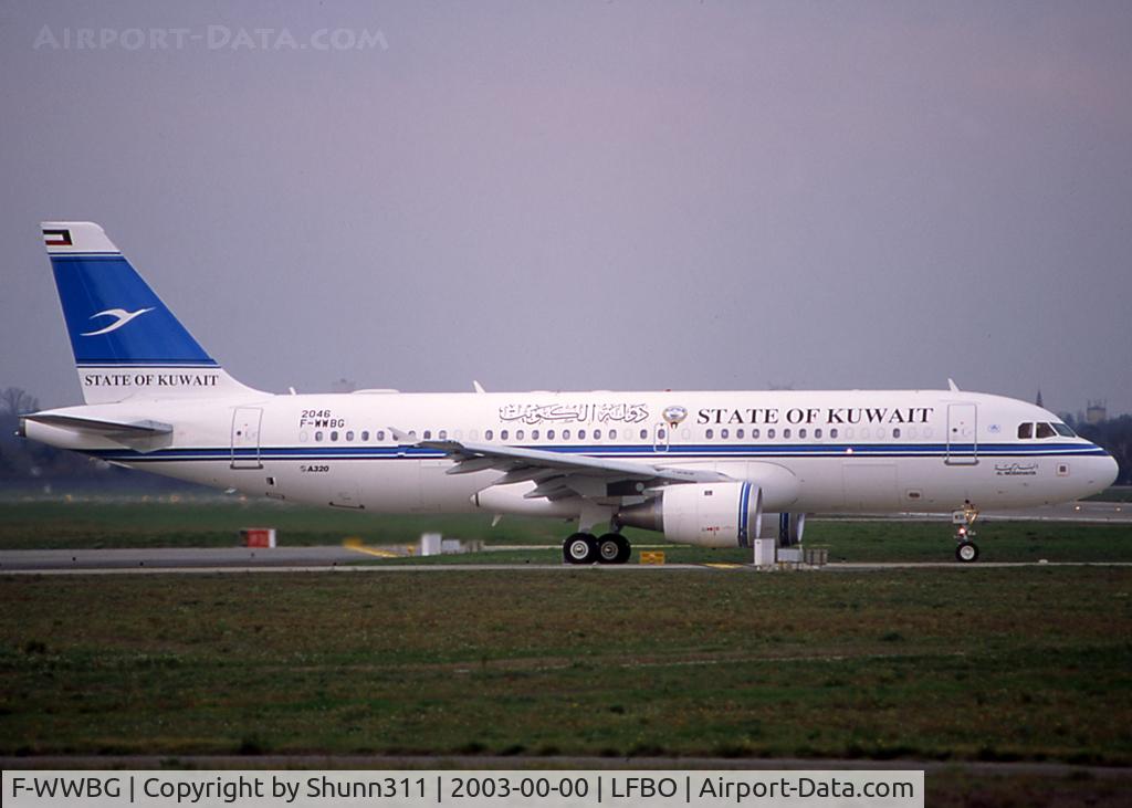 F-WWBG, 2003 Airbus A320-212 C/N 2046, C/n 2046 - To be 9K-AKD