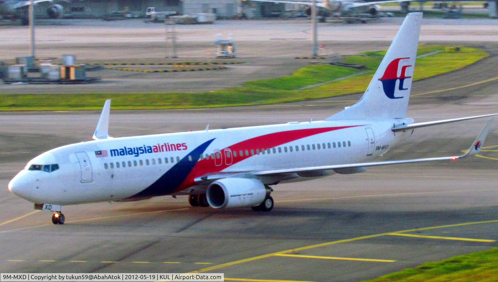 9M-MXD, 2013 Boeing 737-8H6 C/N 40131, Malaysia Airlines
