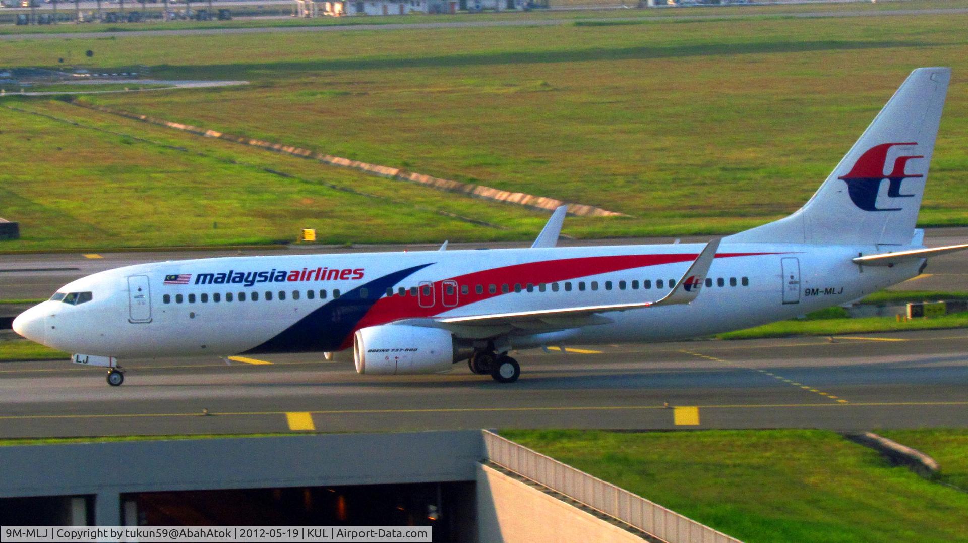 9M-MLJ, 2011 Boeing 737-8 C/N 39319, Malaysia Airlines