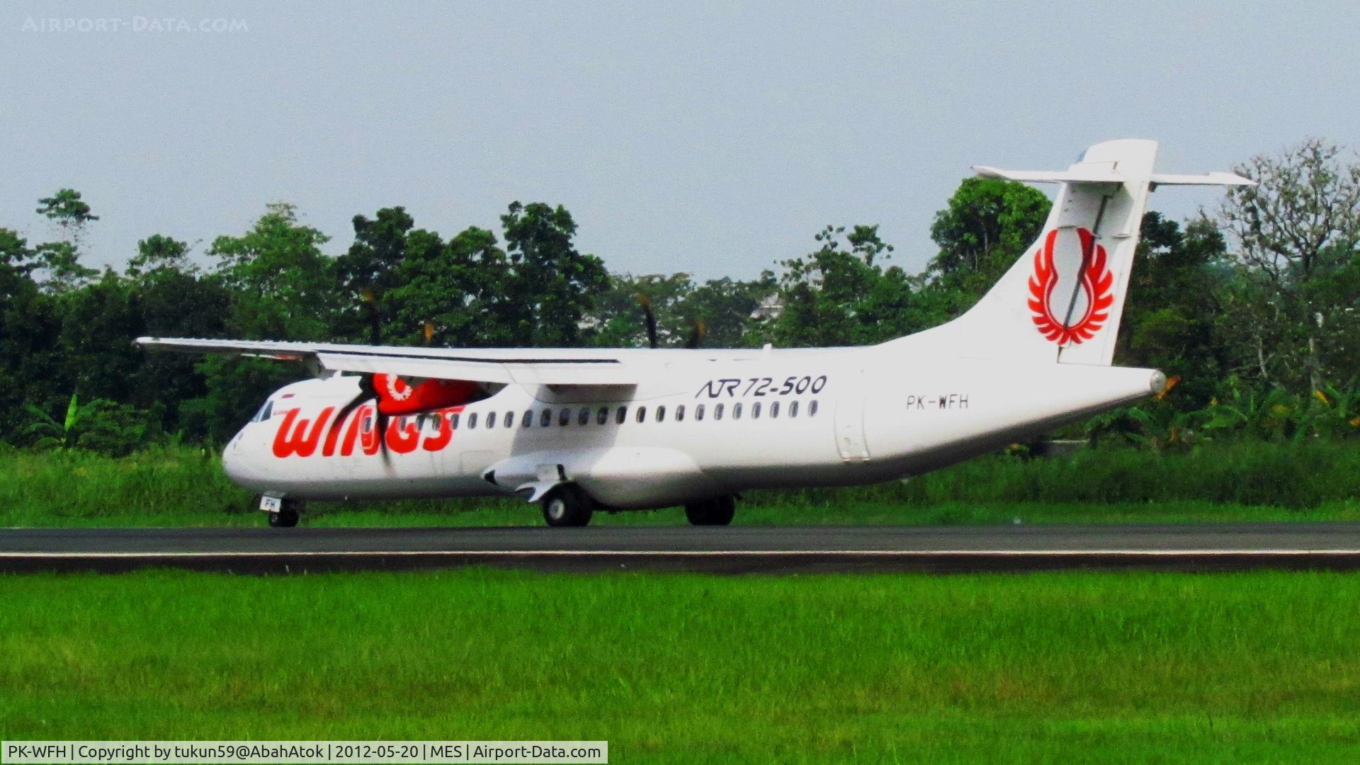 PK-WFH, 2009 ATR 72-212A C/N 883, Wings Air