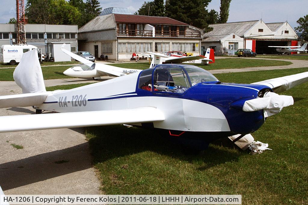 HA-1206, 1969 Scheibe SF-25B Falke C/N 4669, Farkashegy